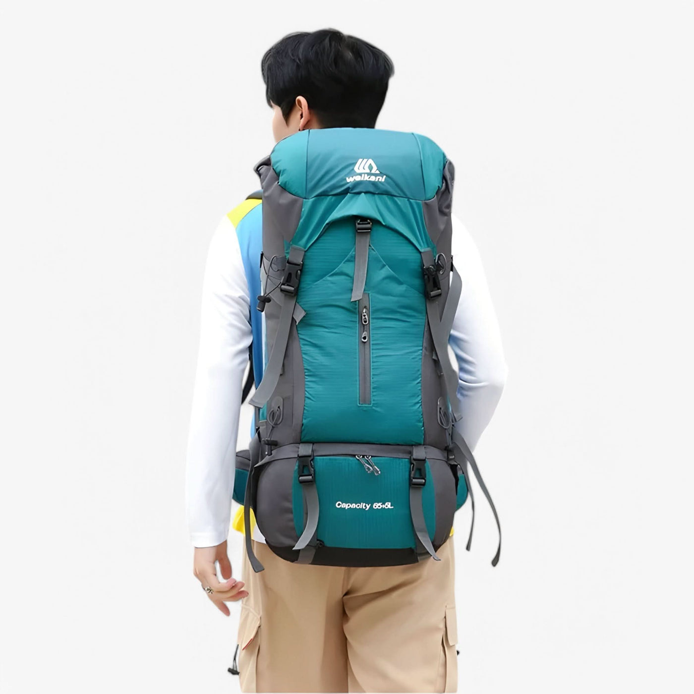 OutdoorPro | 70L Hiking Backpack with Water-Resistant Rain Cover | Ergonomic Design for Comfortable Outdoor Adventures 2