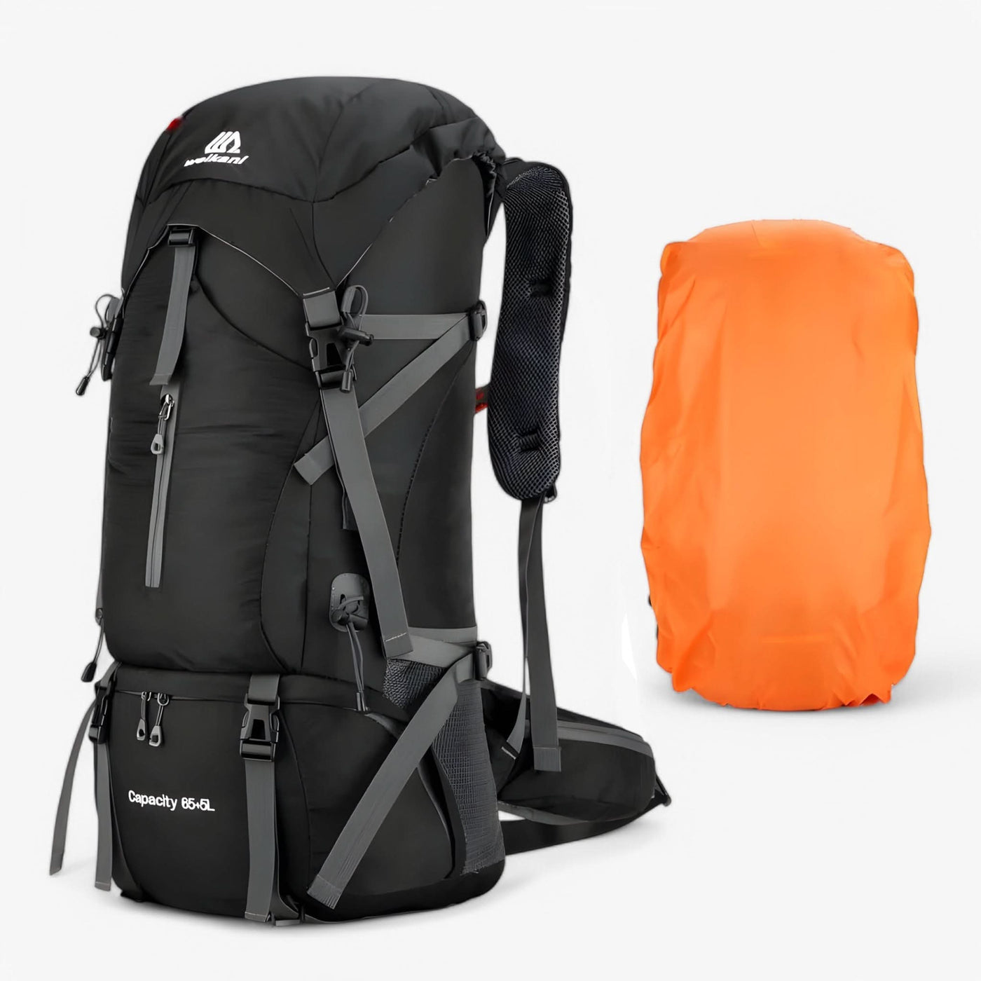 OutdoorPro | 70L Hiking Backpack with Water-Resistant Rain Cover | Ergonomic Design for Comfortable Outdoor Adventures 4