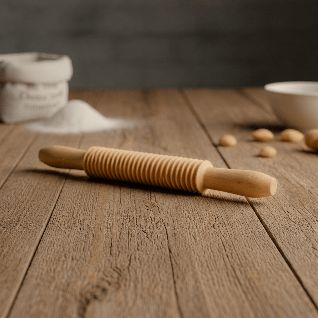 Gnocchi Board and Wooden Pasta Board Set, Pasta Making Kit with Gnocchi Paddle and Ravioli Mould, Wooden Kitchen Tools_00