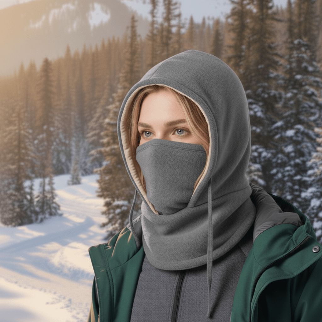 Winter Hat for Men and Women, Windproof Ski Hat with Neck Flap and Face Cover, Fleece Lined Hiking Hat for Cold Weather_04