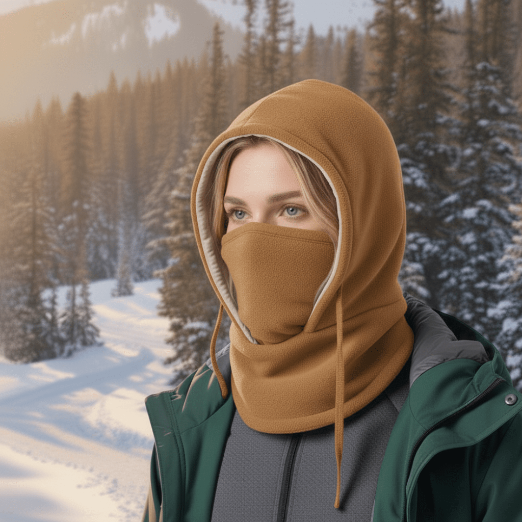 Winter Hat for Men and Women, Windproof Ski Hat with Neck Flap and Face Cover, Fleece Lined Hiking Hat for Cold Weather_06