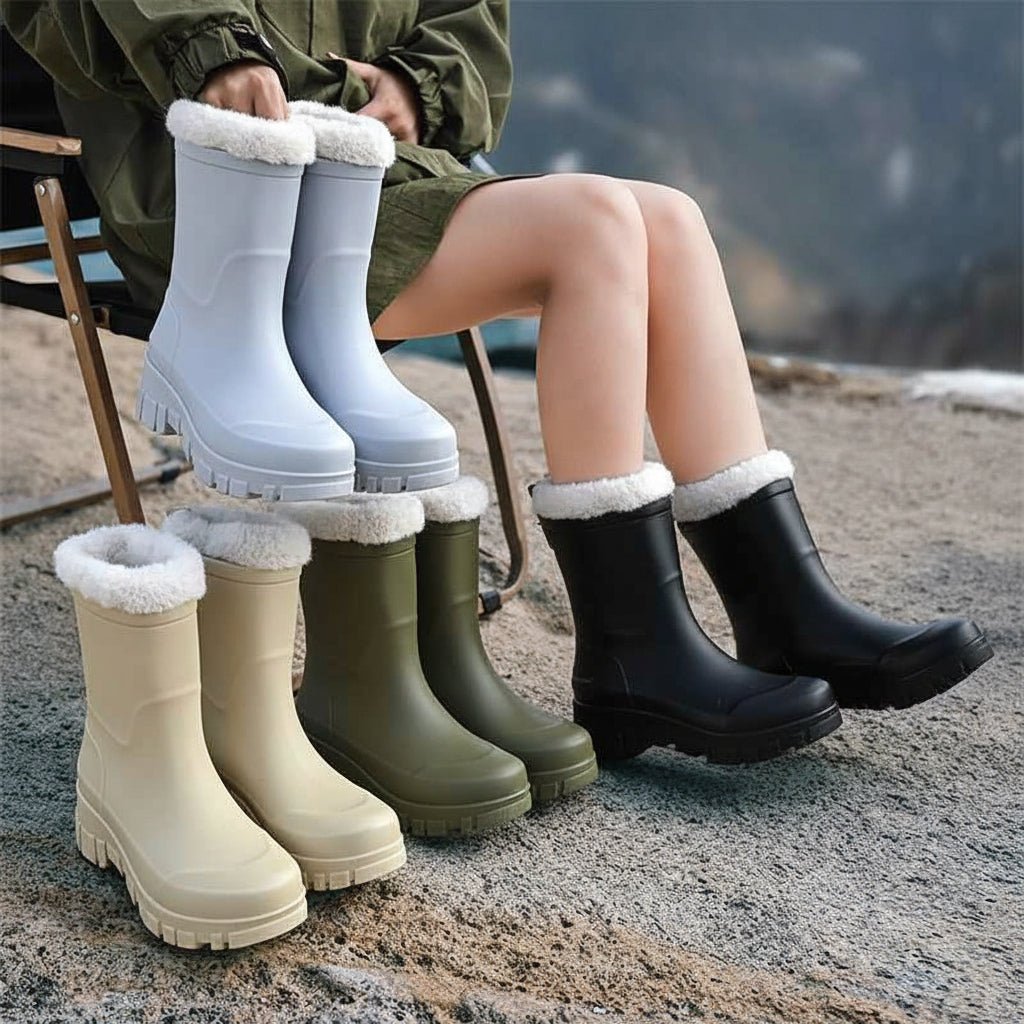 Womens Boots Waterproof, Womens Winter Boots for Snow and Rain, Snow Boots Ladies with 20 cm or 32 cm Shaft_01