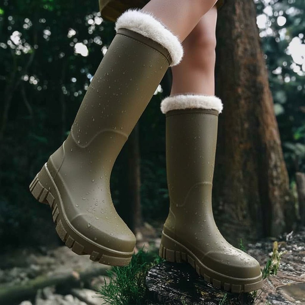 Womens Boots Waterproof, Womens Winter Boots for Snow and Rain, Snow Boots Ladies with 20 cm or 32 cm Shaft_03