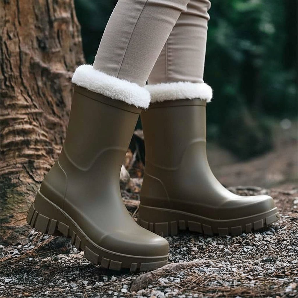 Womens Boots Waterproof, Womens Winter Boots for Snow and Rain, Snow Boots Ladies with 20 cm or 32 cm Shaft_04