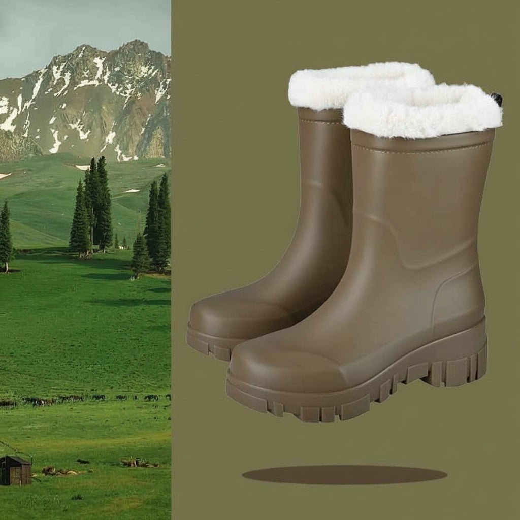 Womens Boots Waterproof, Womens Winter Boots for Snow and Rain, Snow Boots Ladies with 20 cm or 32 cm Shaft_06