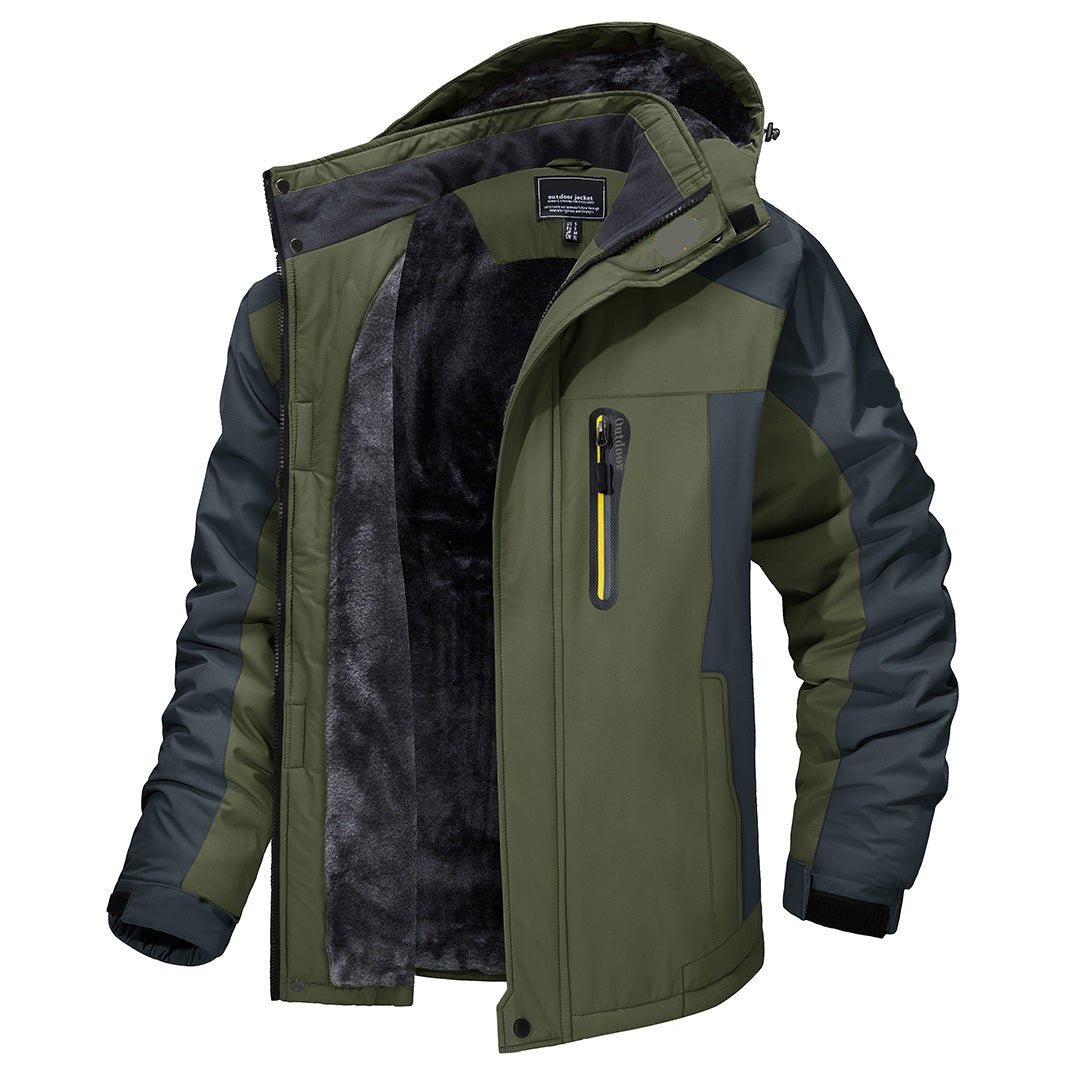 Mens Waterproof Jackets, Winter Coat with Breathable Fabric