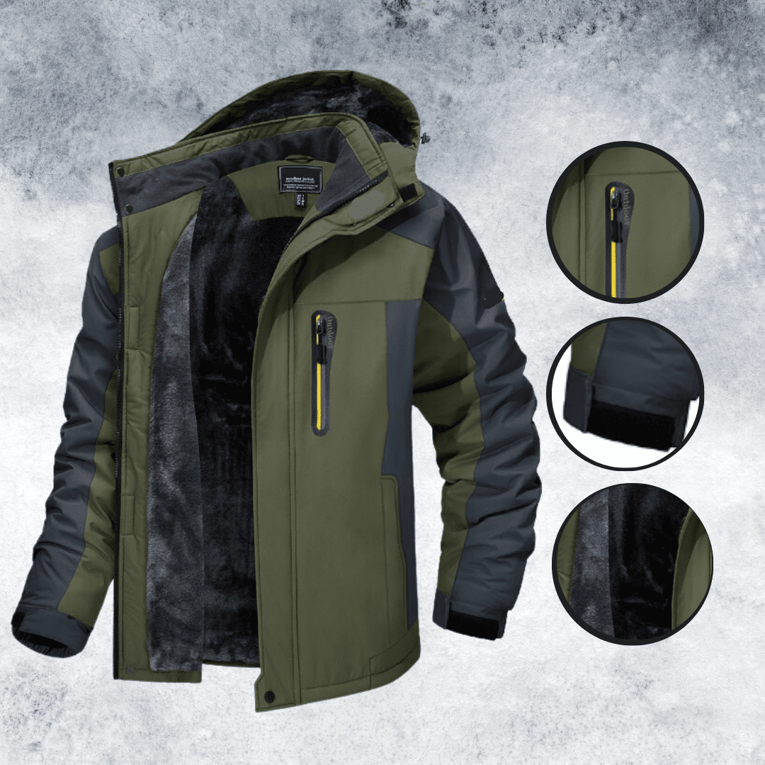 Mens Waterproof Jackets, Windproof Winter Jacket for Men – image 4