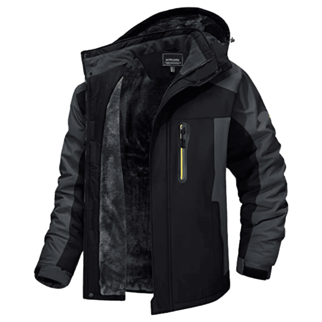 Mens Waterproof Jackets, Winter Coat with Breathable Fabric – image 6