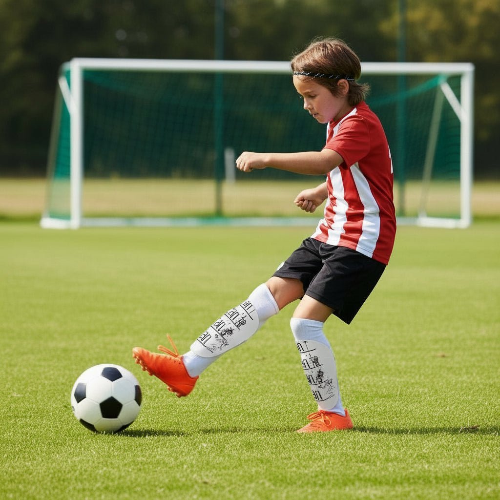 Shin Pads, Mini Shin Guards for Football, Lightweight Non Slip Small Shin Pads, Football Training Equipment