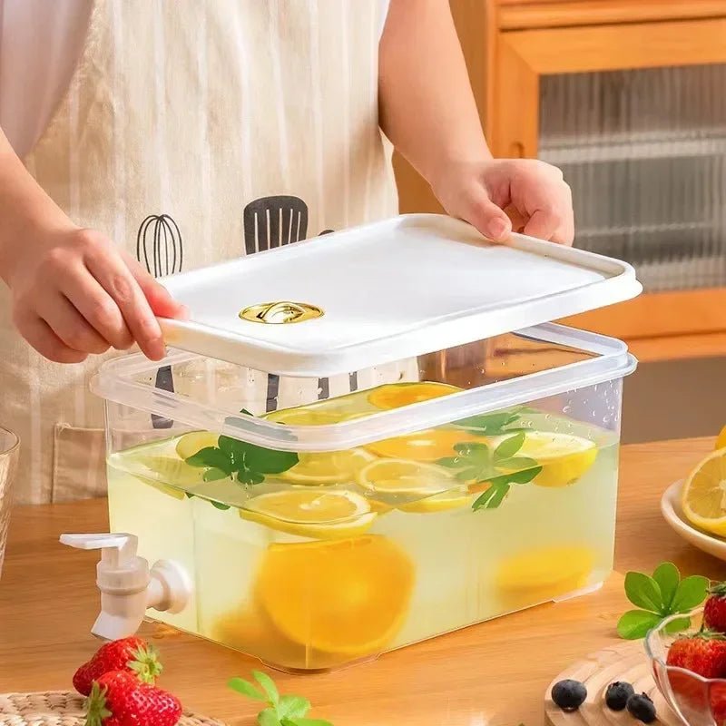 Water Dispenser 5 L with Leak Proof Tap, Cold Water Dispenser for Home and Office, Plastic Drinks Dispenser for Outdoors_01