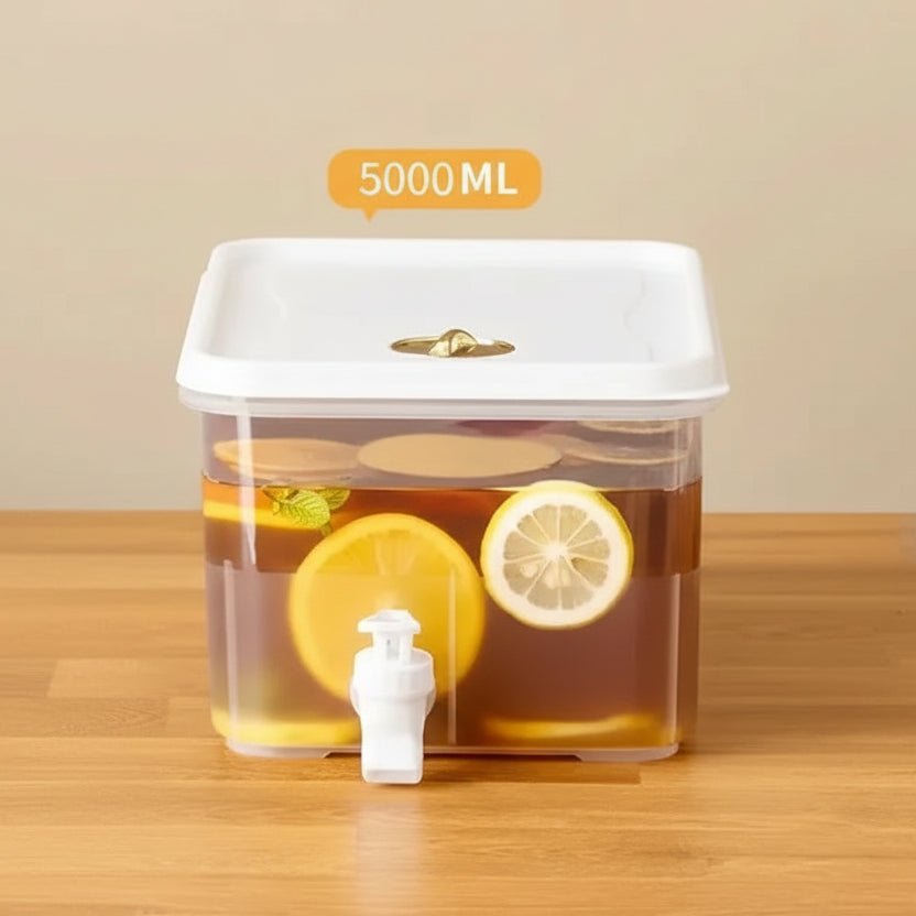 Water Dispenser 5 L with Leak Proof Tap, Cold Water Dispenser for Home and Office, Plastic Drinks Dispenser for Outdoors_02