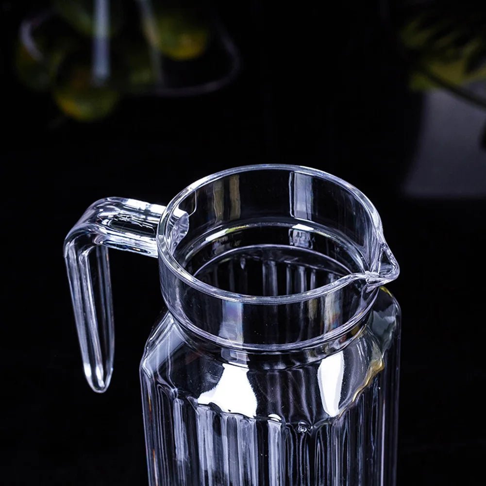 Water Jug 1.1 L, Plastic Jug with Ergonomic Handle, Juice Jug for Iced Tea and Flavoured Drinks_03