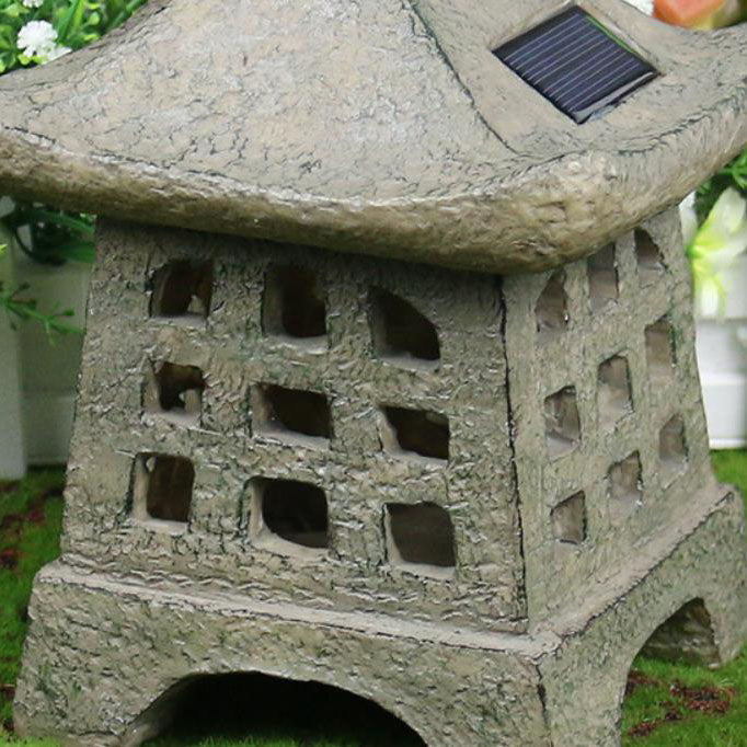 PagodaGlow | Stylish Vintage Outdoor Solar Lantern Light for Garden 1
