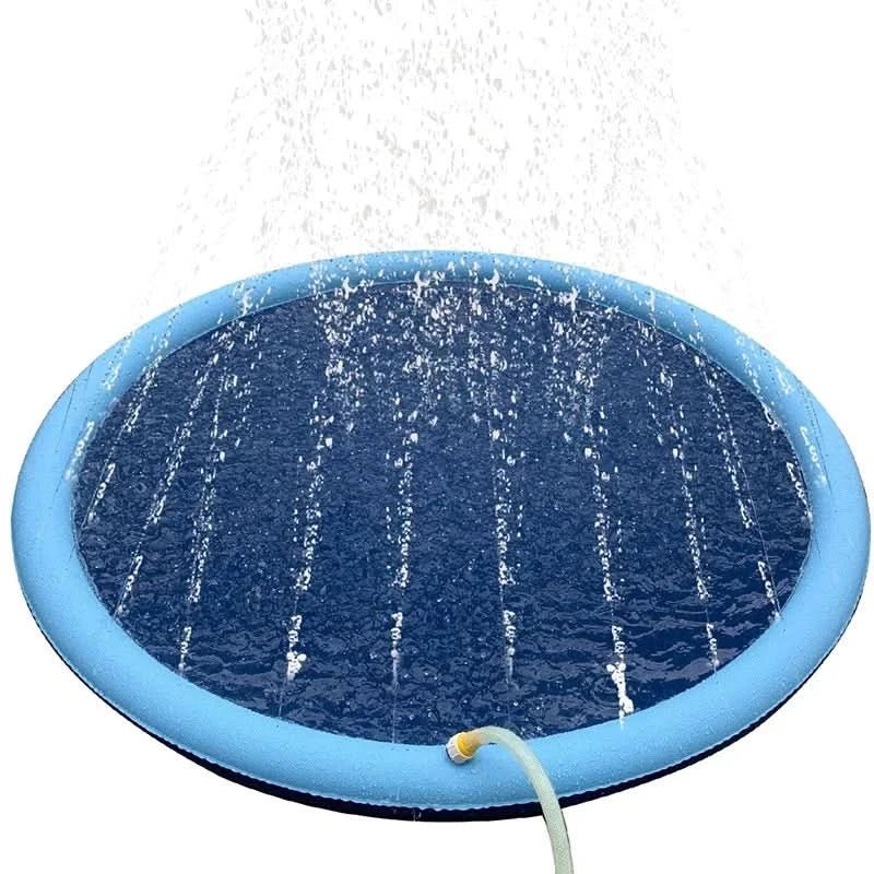 Pawfey | Interactive Dog Water Mat with Built-In Sprinkler for Summer Fun 2