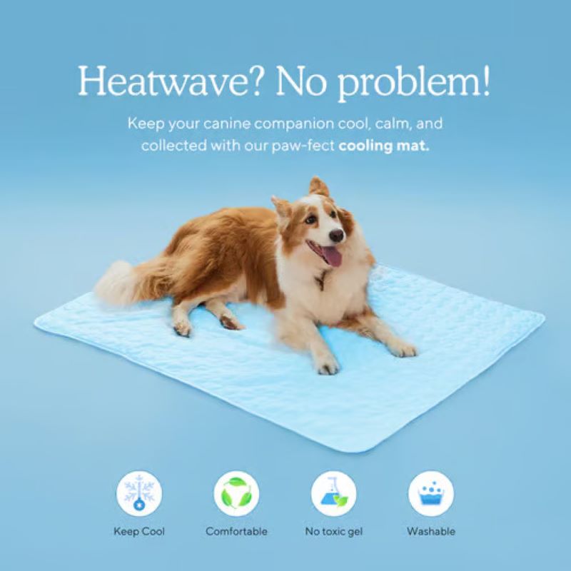 Pet Comfort | Cooling Mat for Dogs with Gel-Free Technology | Easy to Clean for All-Day Relief 0