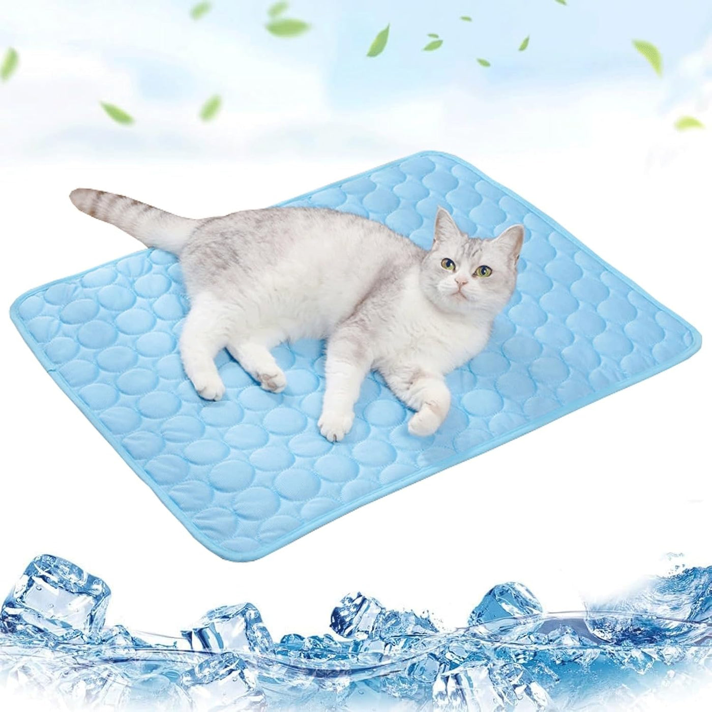 Pet Haven | Extra-Large Dog Cooling Mat with Breathable Surface | Ideal for Summer Comfort 1