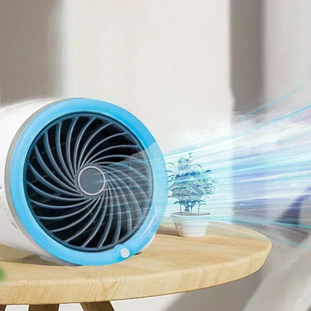 Portable Air Circulation Fan | 3-Speed Cooling with LED Lights | Versatile Comfort for Indoor Spaces 4