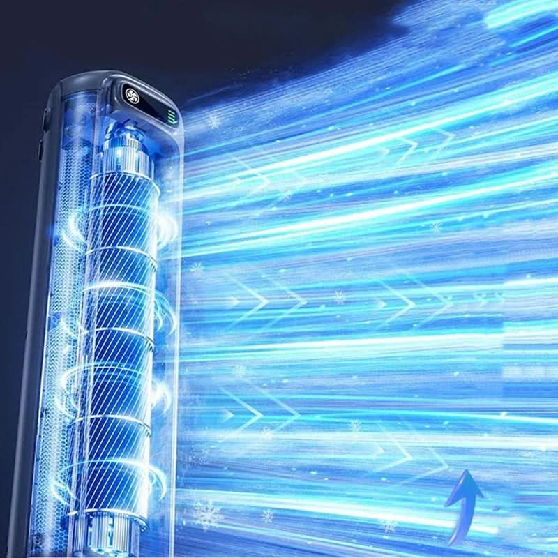 Portable Air Conditioner Fan | Wireless Rechargeable Design with Fast Cooling | Versatile Use for Home, Office & Travel 3