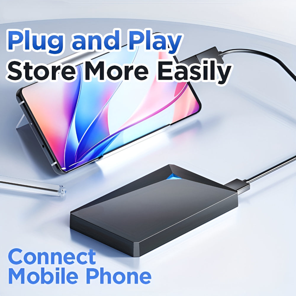 Portable External Hard Drive | Slim Design with USB 3.0 for Fast Data Transfer 7