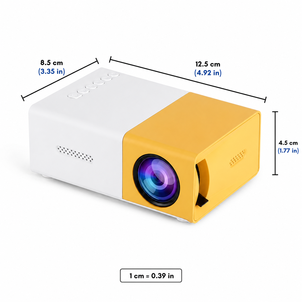 Portable Projector Mini | 1080p HDMI Projector with WiFi 6 Connectivity | Compact Design for Home Entertainment 7