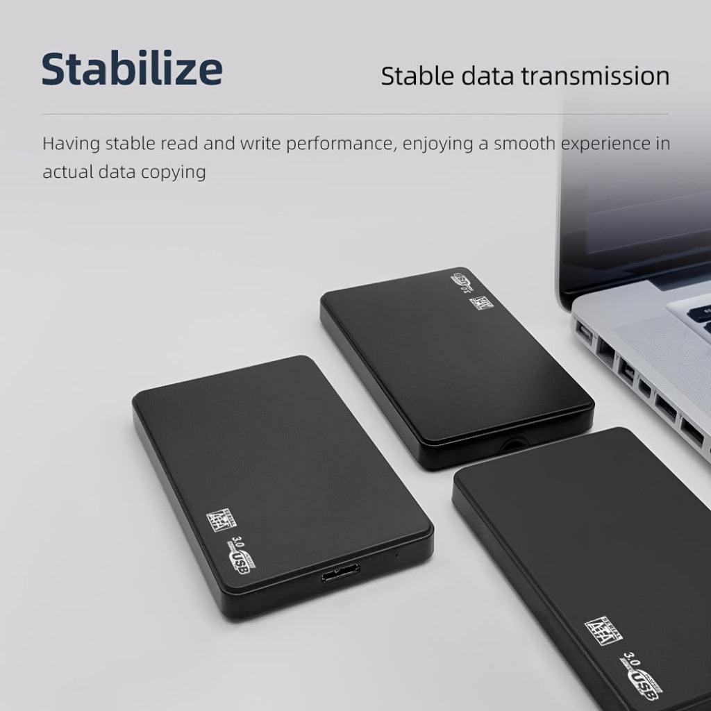 Portable SSD External Hard Drive with Slim Design & USB Connectivity | Ideal for File Backup and Transfer 3