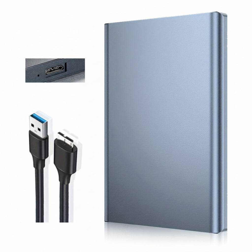 Portable SSD Storage | 320GB External Hard Drive with USB Connectivity | Compact Design for Easy File Management 3