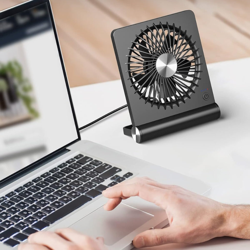 Portable USB Table Fan | Compact & Foldable Design for Instant Cooling 1