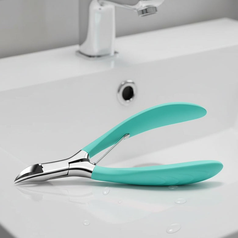 Toenail Clippers for Thick Nails, Nail Clippers for Elderly, Stainless Steel Toe Nail Clipper with Curved Blade