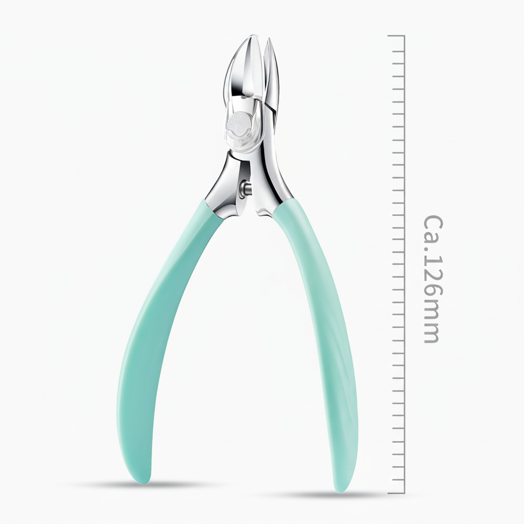Toenail Clippers for Thick Nails, Stainless Steel Toe Nail Clipper with Curved Blade – image 5