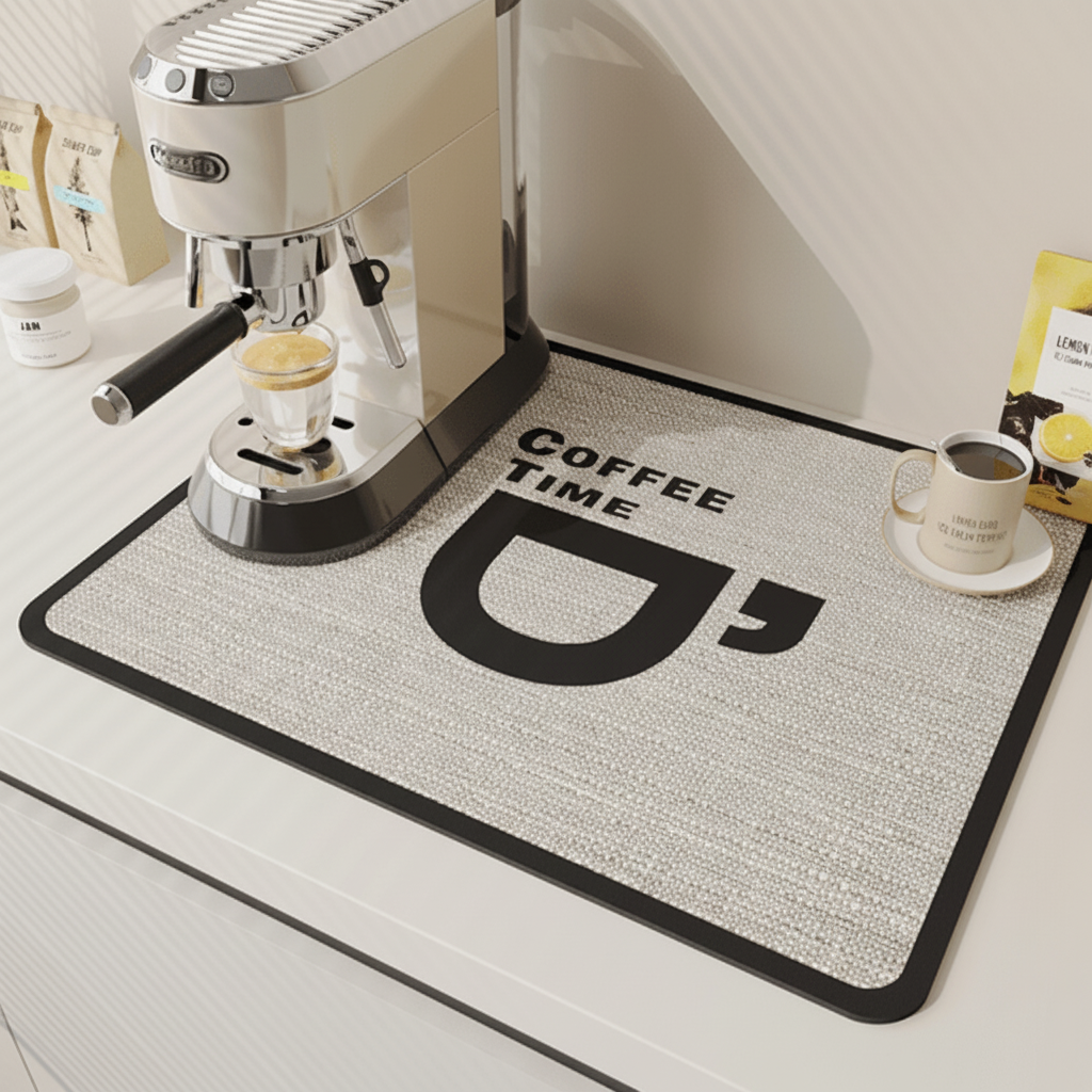 Dish Drying Mat, Absorbent Dish Drainer Mat for Dishes and Glasses – image 15