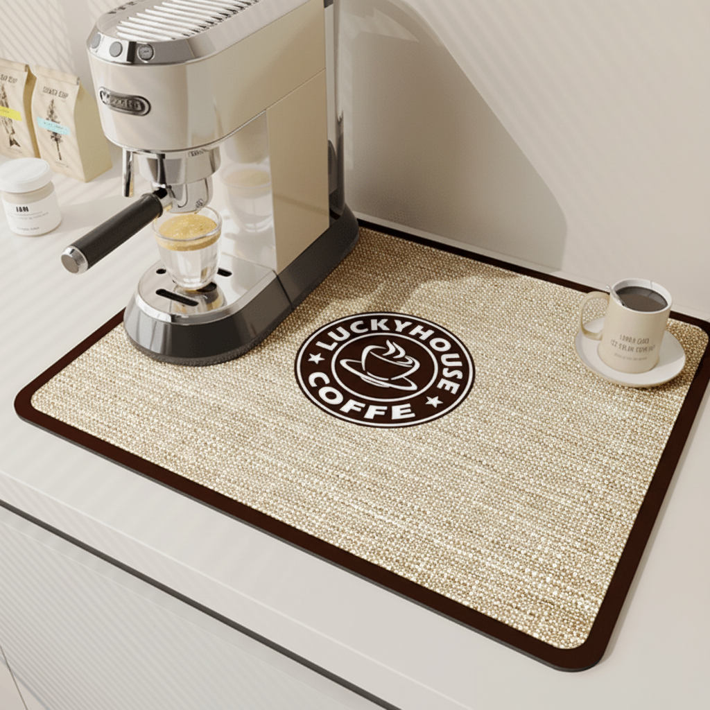Dish Drying Mat, Absorbent Dish Drainer Mat for Dishes and Glasses – image 18