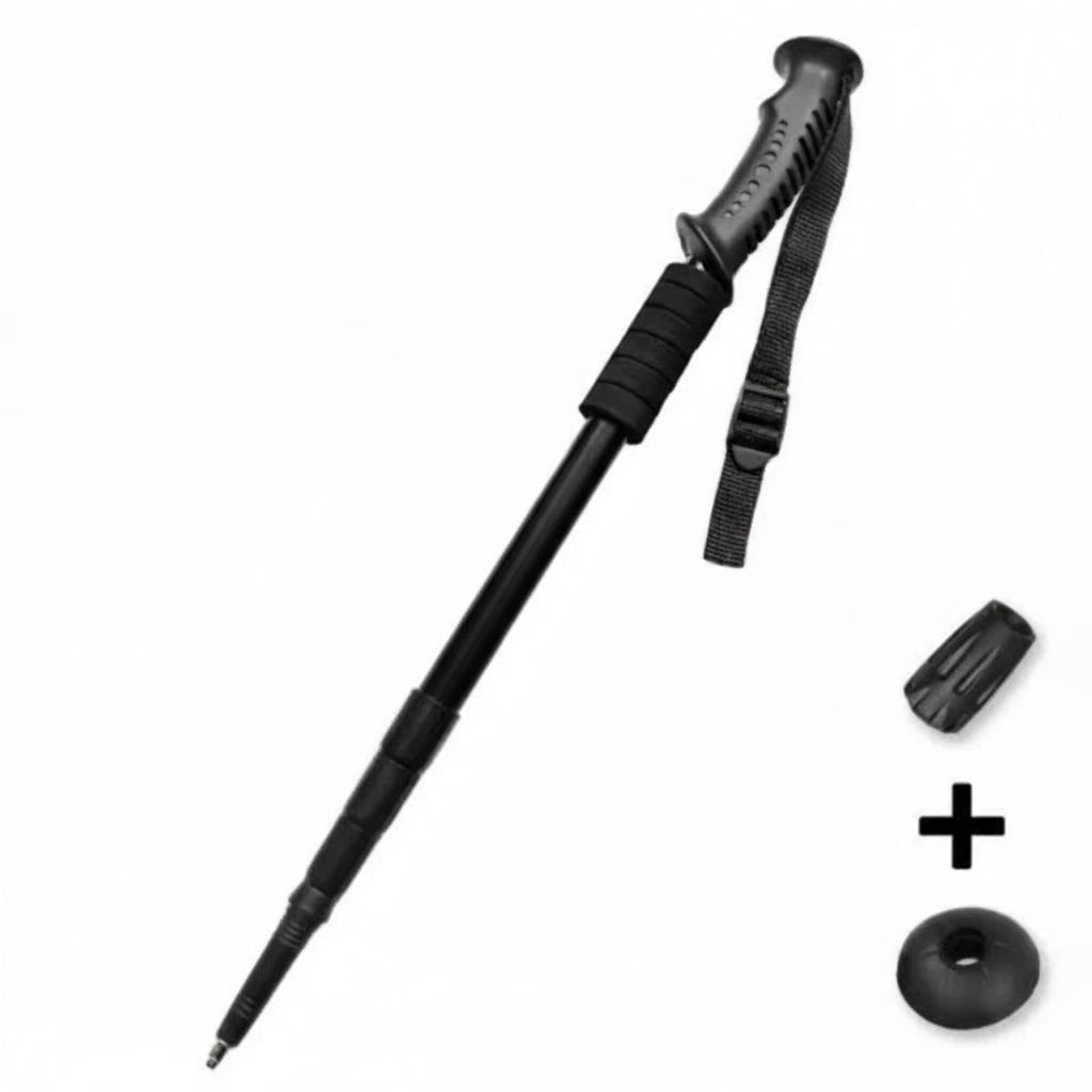 Telescopic Hiking Poles 51-105 cm, Lightweight Aluminium Walking Poles with Non Slip Handles – image 6