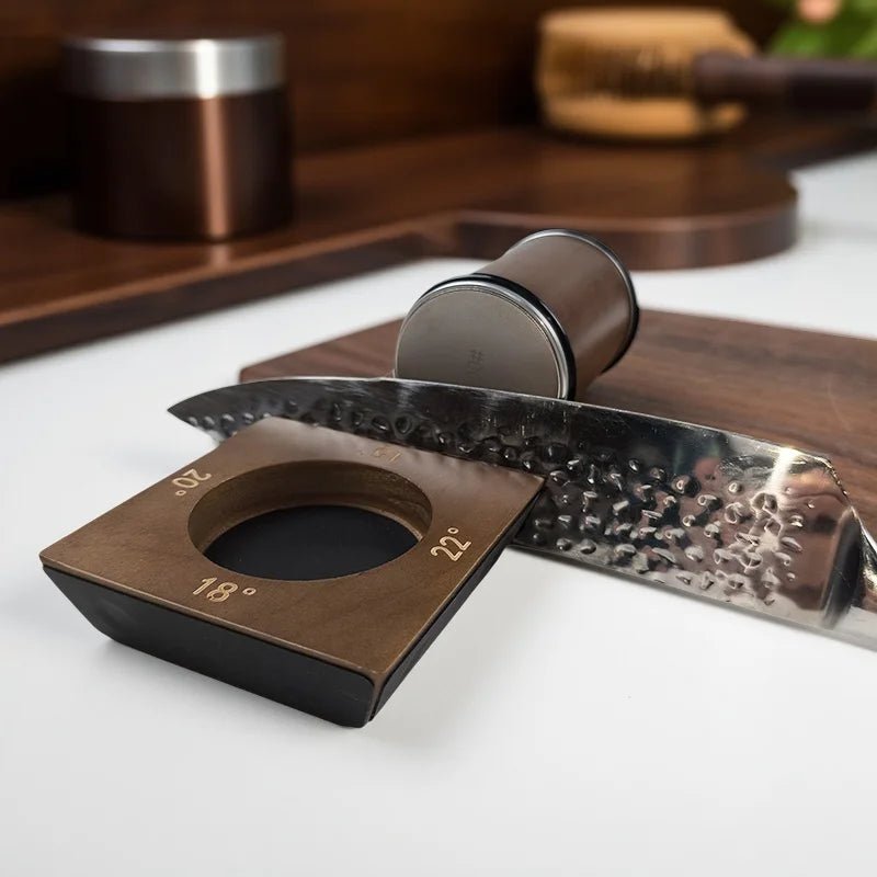 Knife Sharpeners, Rolling Knife Sharpener with Diamond Sharpening Stone, Kitchen Knife Sharpener with Wooden Platform_07