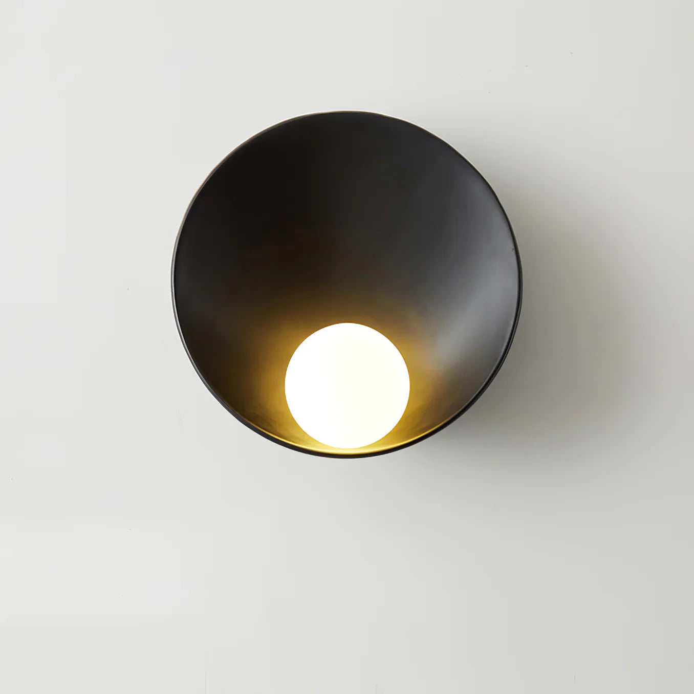 ResinGlow | Stylish Modern Japandi Wall Sconce with Frosted Shade 10