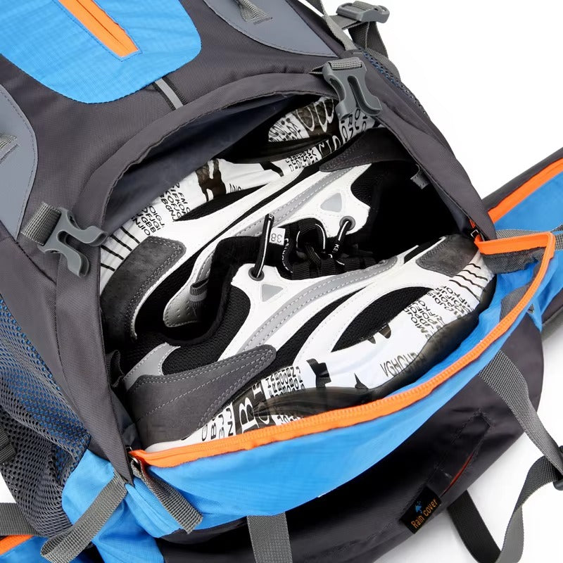 Rugged Adventure | 70L Waterproof Travel Backpack with Tactical Design | Smart Organization for Outdoor Enthusiasts 6
