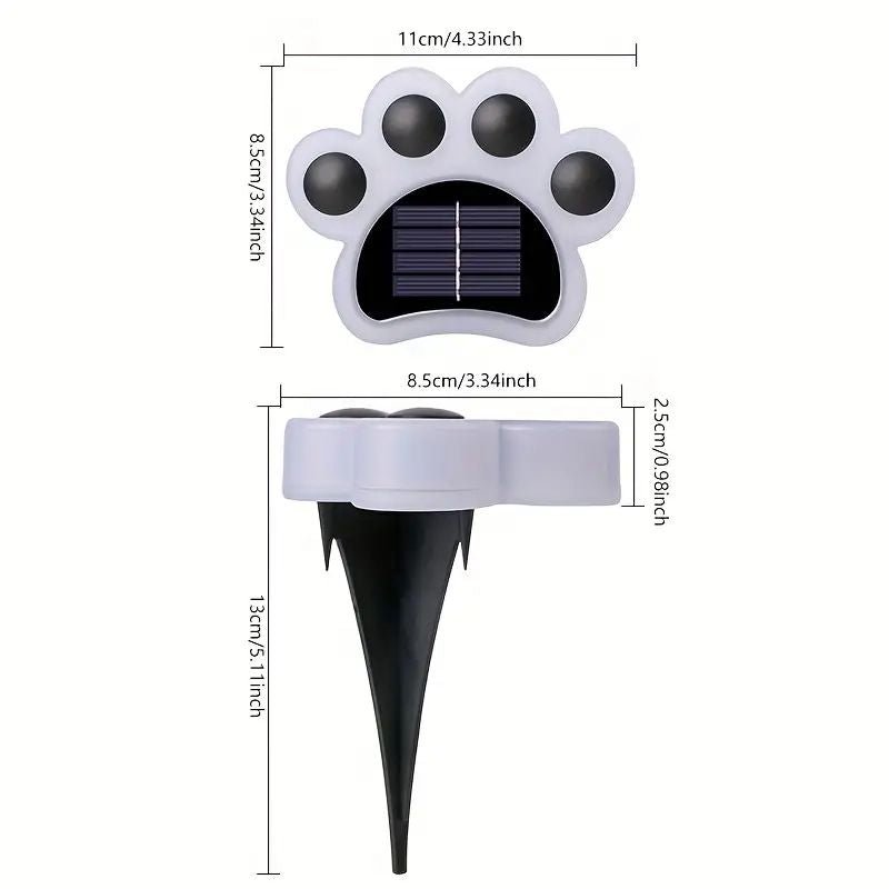 Solar Outdoor Lights, Solar Garden Lights with Dusk Sensor and Ground Spike, Solar Lights in Warm White or Multicolour_08
