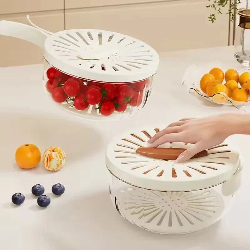 Small Colander for Berries, Salad Strainer