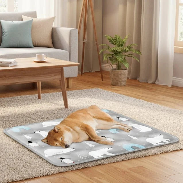 Dog Cooling Mat with Gel, Gel Cooling Mat for Cats, Cool Mat for Dogs in 3 Sizes