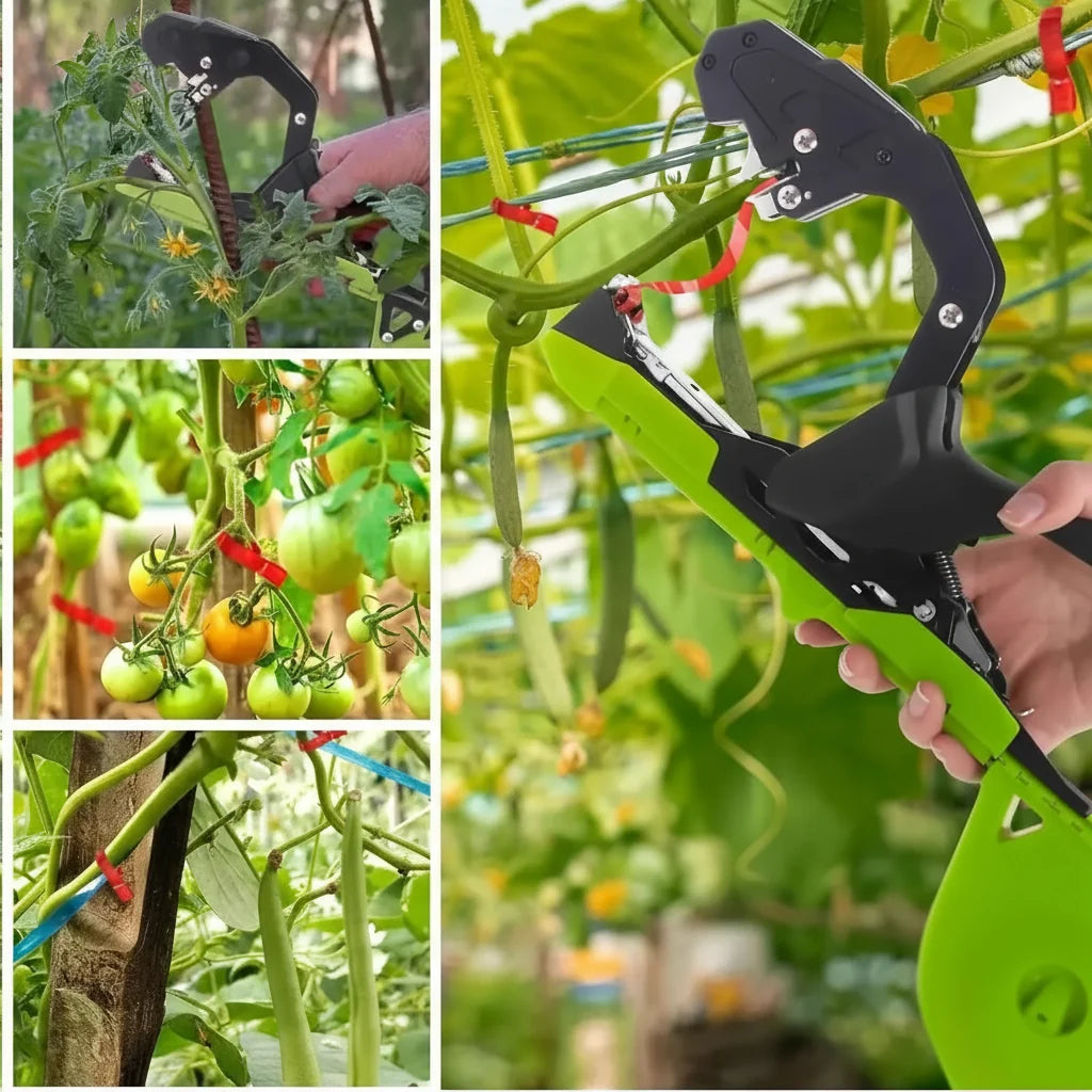 Plant Tying Tool with Tape and Staples, Plant Tying Machine for Tomatoes and Vines, Plant Ties Gun for Climbing Plants_01