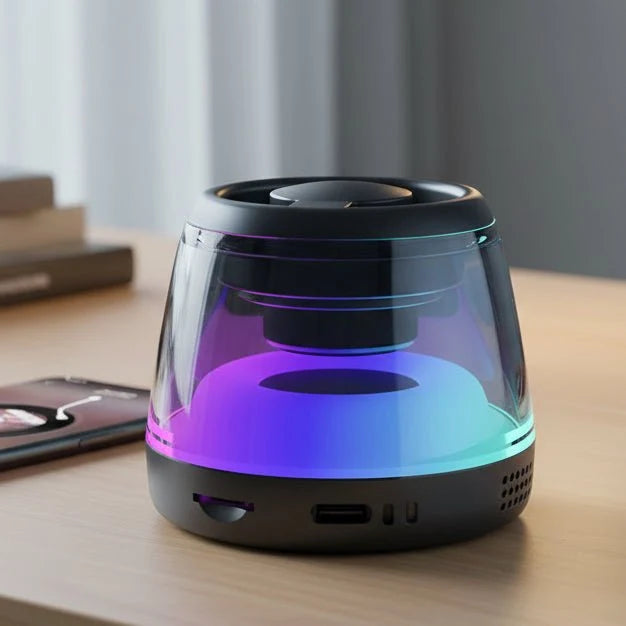 Mini Bluetooth Speaker, Portable Speaker for Home and Travel, Small Wireless Speaker for Music and Podcasts