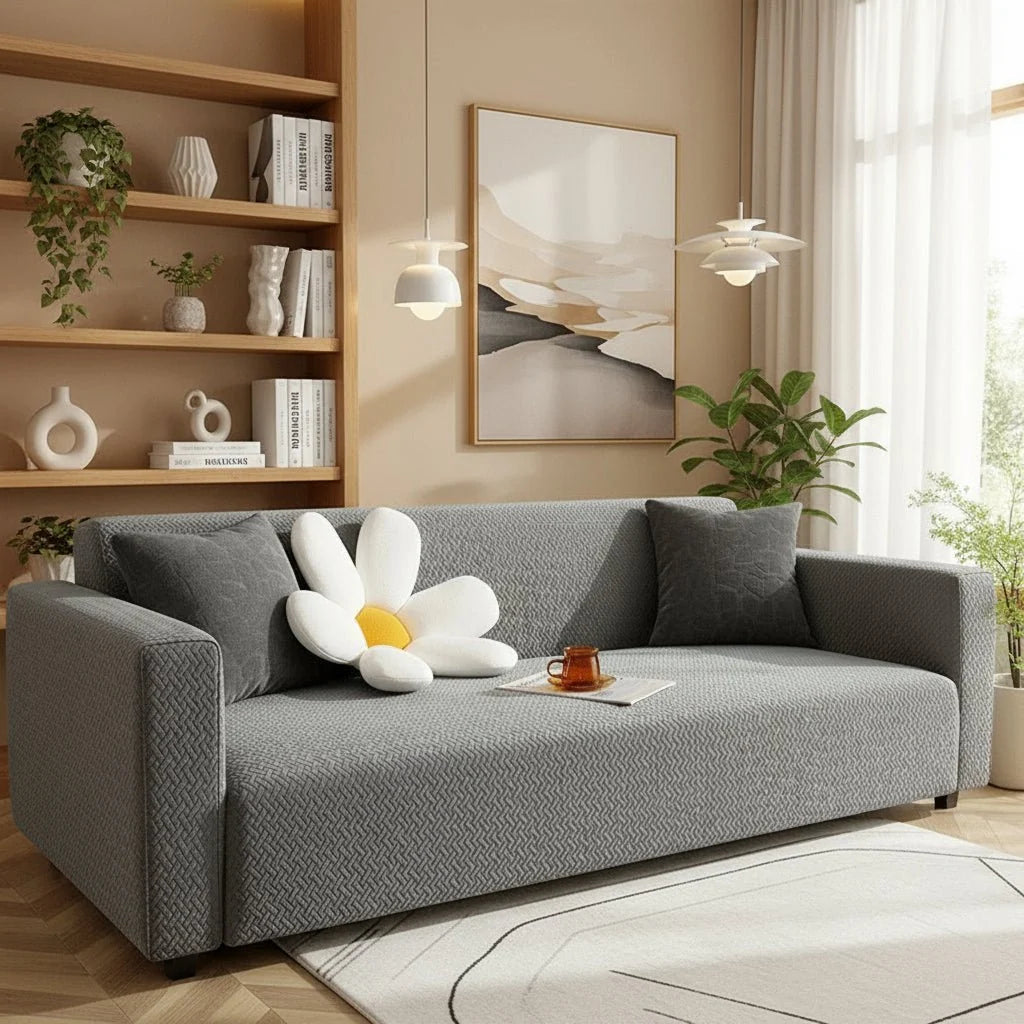 Sofa Covers, Stretch Sofa Cover 3 Seater and 2 Seater, Elastic Couch Covers, Armchair Cover, Washable Sofa Protector