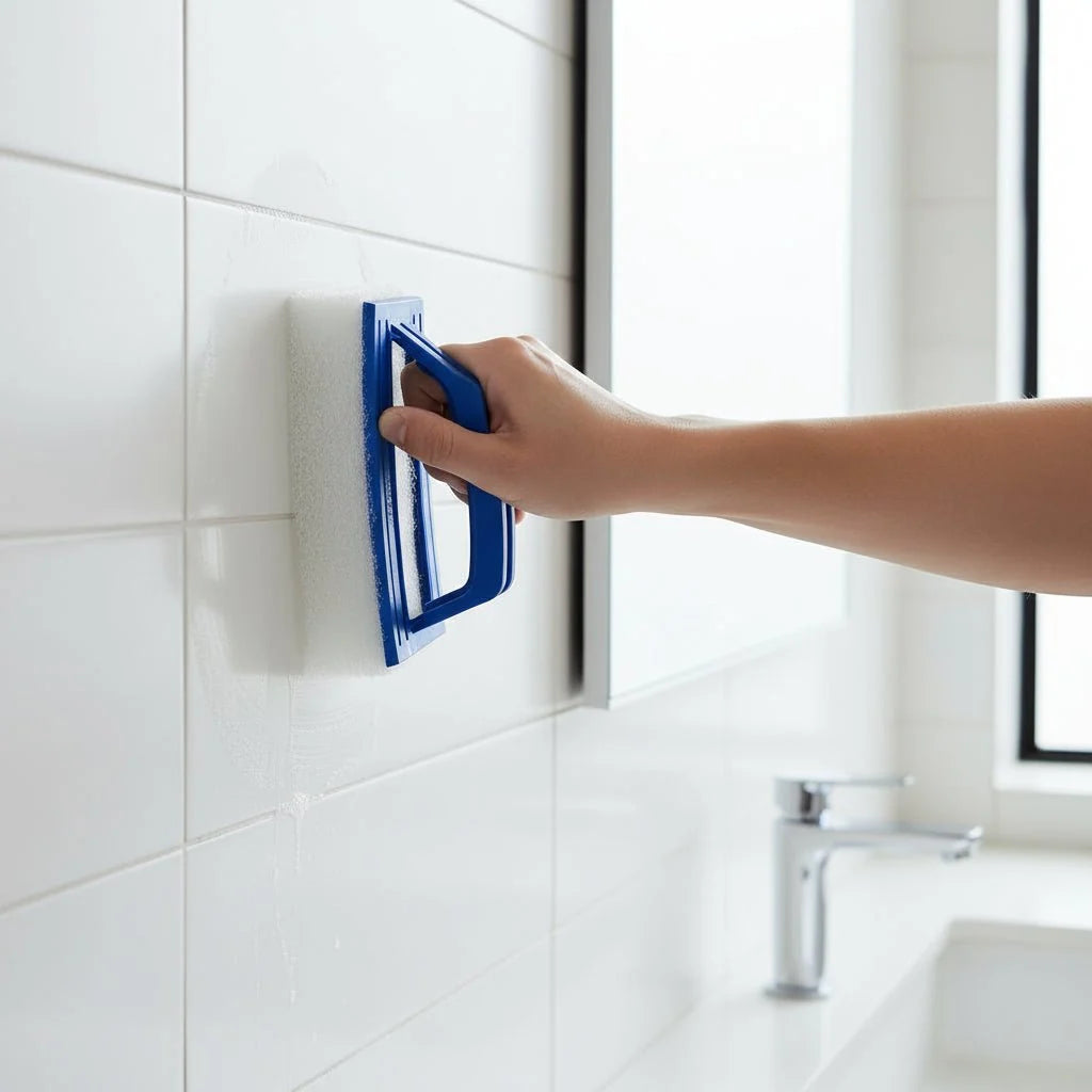 Pool Cleaning Brush 2 in 1 for Walls and Floor, Swimming Pool Brushes for Algae and Dirt
