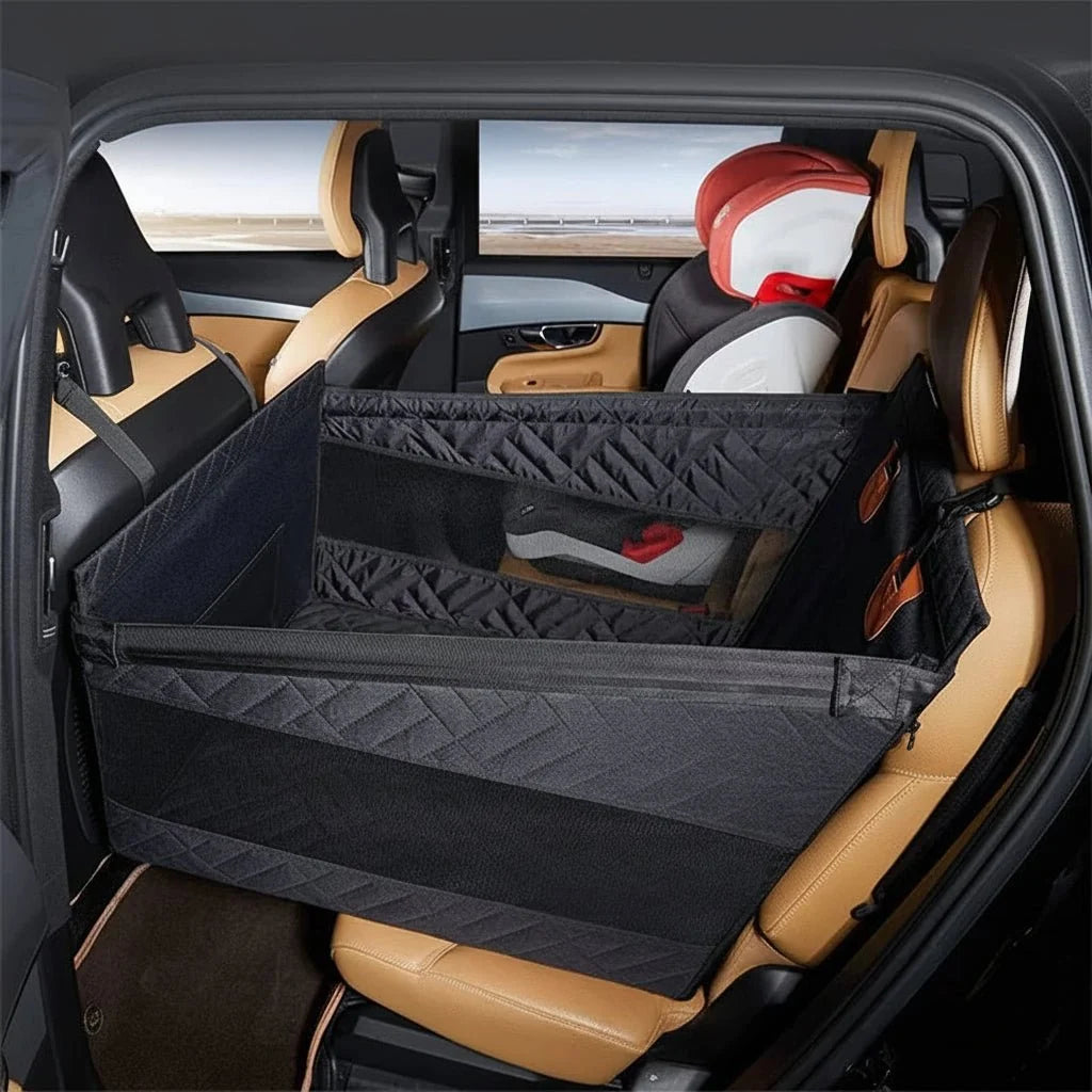 Dog Car Seat Cover with Reinforced Sides, Waterproof Car Seat Cover for Dogs, Car Pet Protector with Non Slip Bottom_07