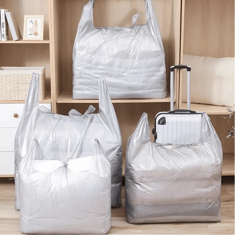 Clothes Storage Bags 10 Pack, Large Storage Bags with Zip for Duvets and Toys, Water Repellent Duvet Storage Bag_01