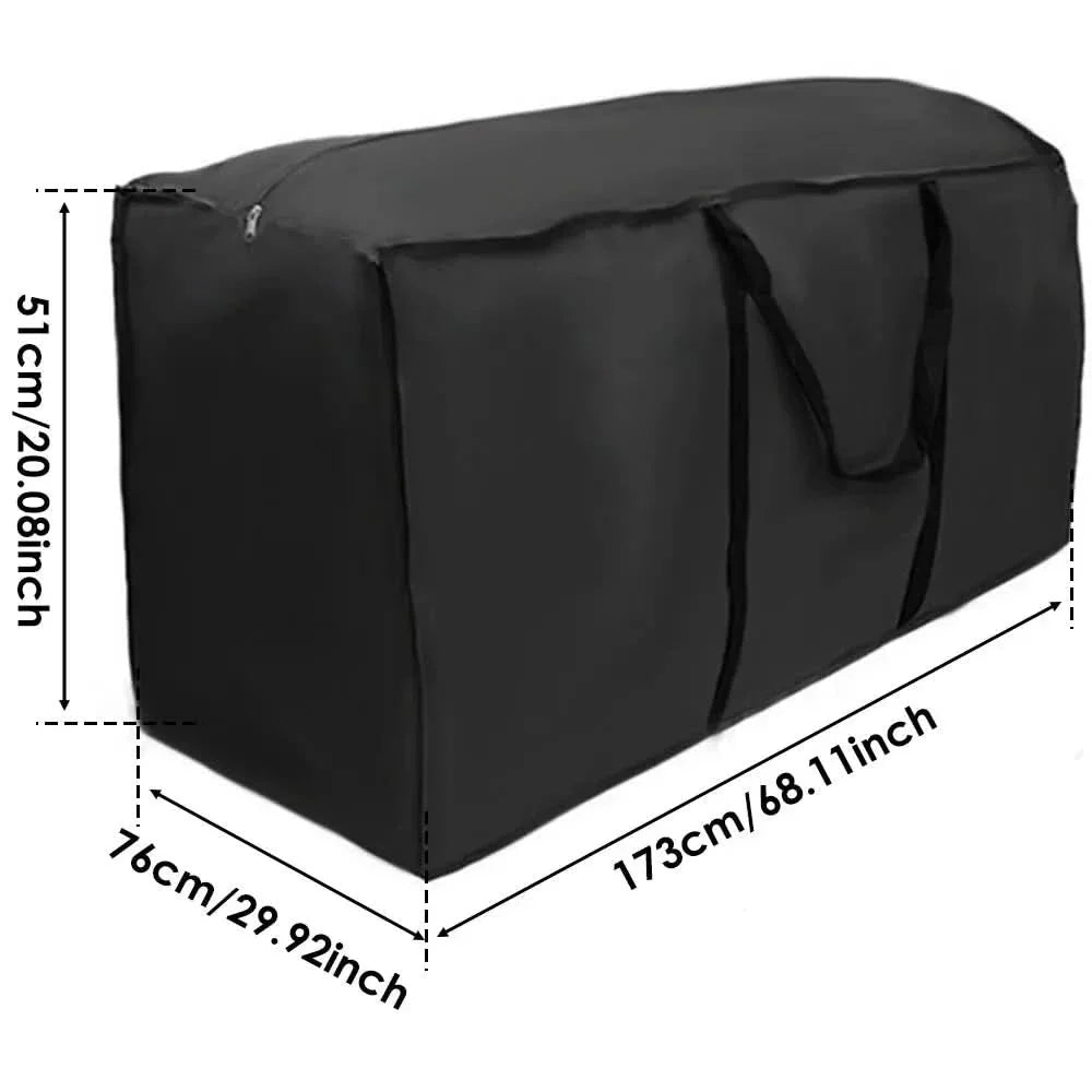 Garden Cushion Storage Bag Water Resistant, Patio Furniture Storage in 210D Oxford – image 8