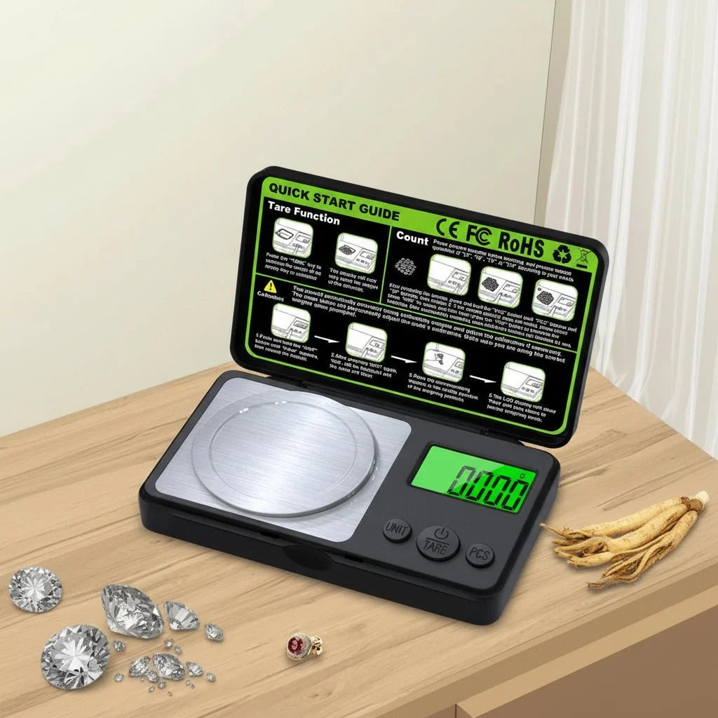 Mini Precision Scale with 100 g Capacity – image 8