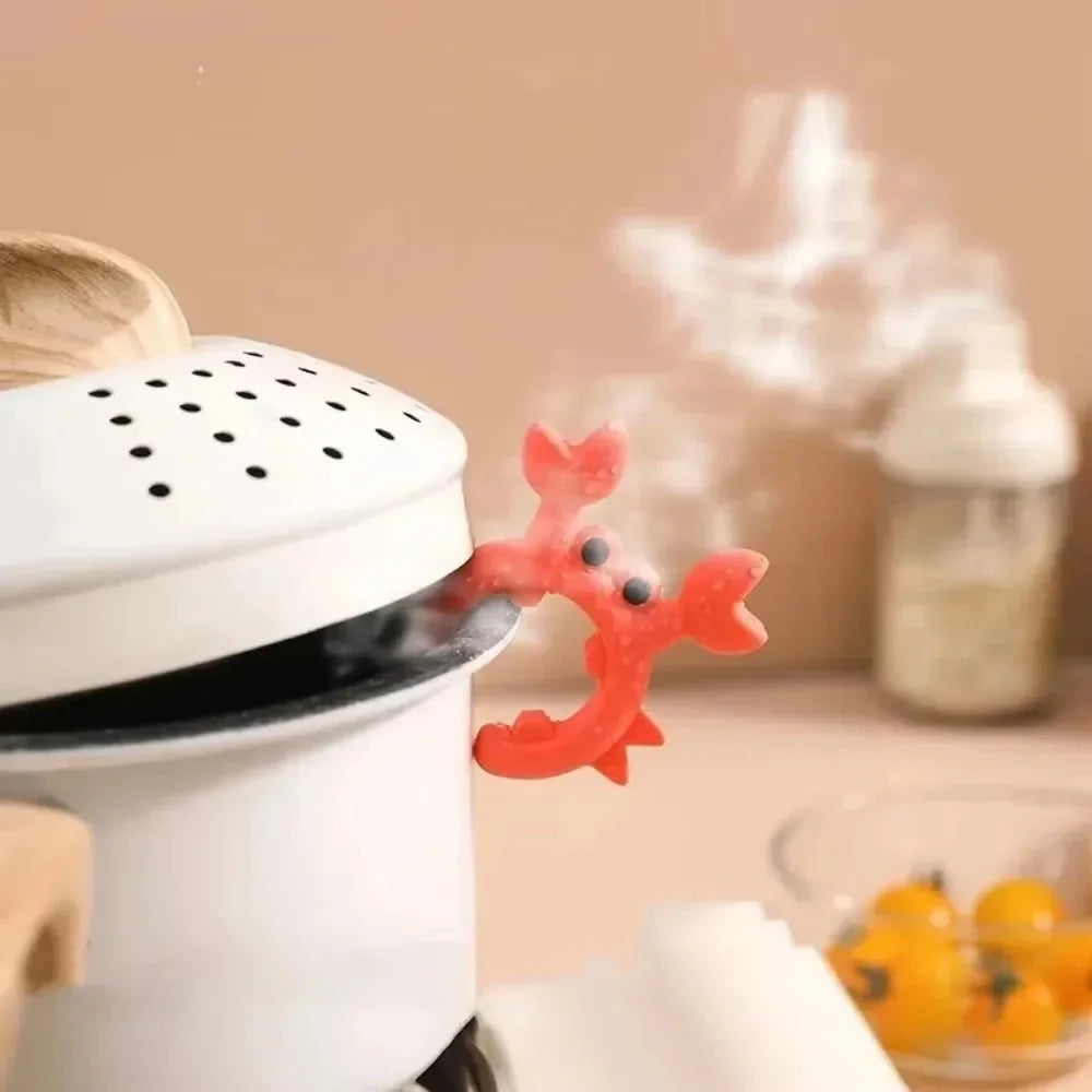 Spoon Rest with Pot Clip, Heat Resistant Spoon Holder for Cooking, Kitchen Gadgets, Kitchen Accessories_02