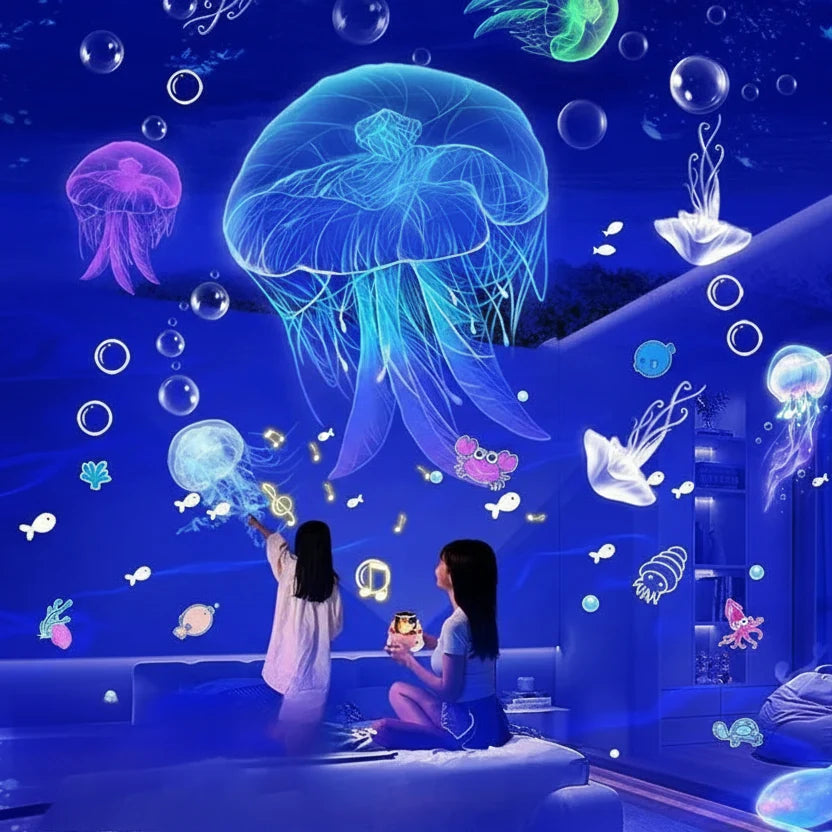 Galaxy Projector, Star Projector Night Light with Music, Childrens Night Light, Night Light Projector with 12 Themes_03