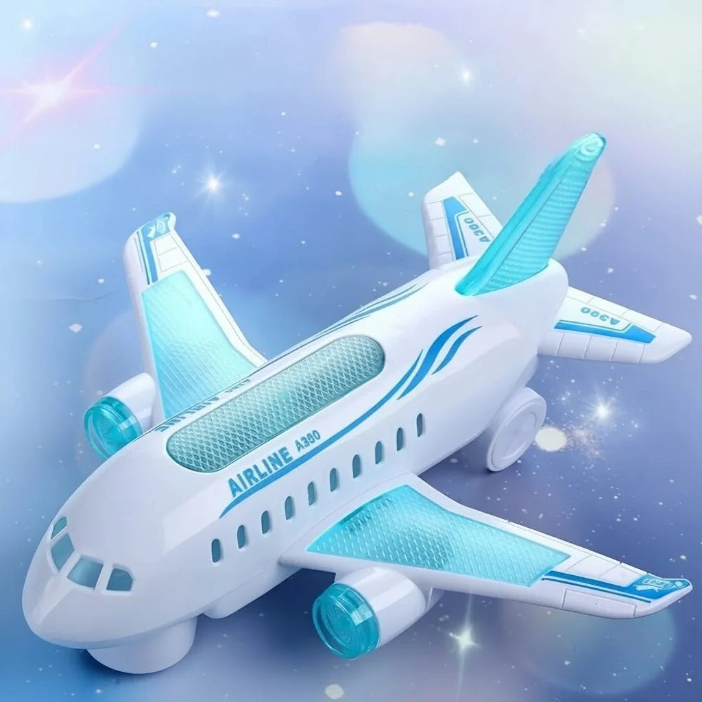 Aeroplane Toy with Lights and Music, Electric Airplane Toy with 360 Rotation, Toy Plane, Light Up Toys for Kids_05