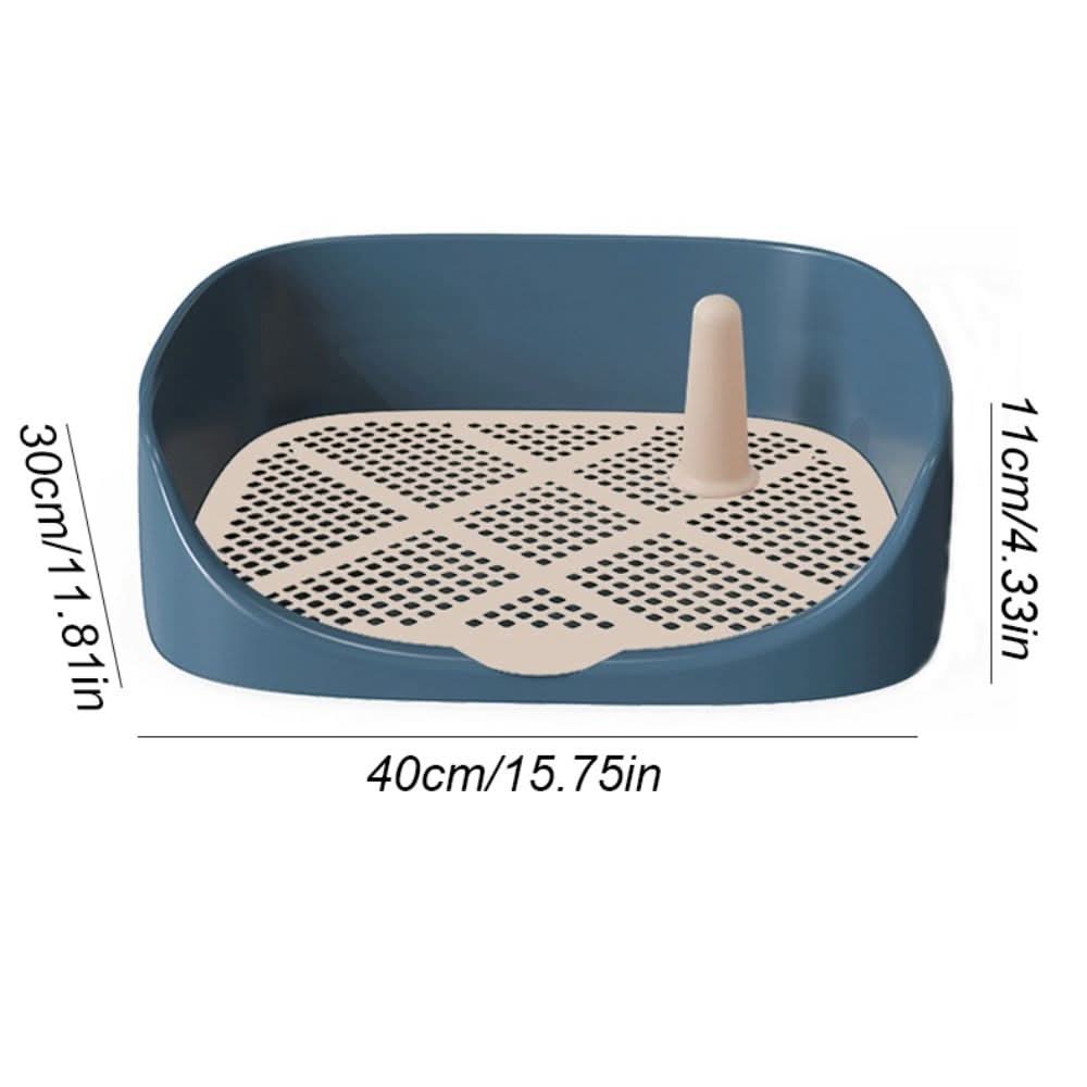 Cat Litter Tray, Dog Litter Tray for Puppy Training, Cat Litter Box for Kittens with Anti Splash Rim and Low Entry_07